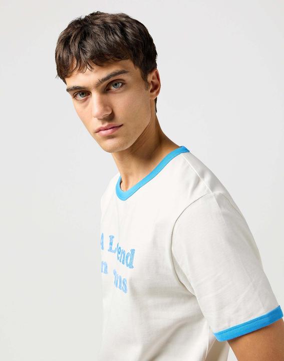 Actual product image Wrangler T-Shirt Ringer Tee (S)