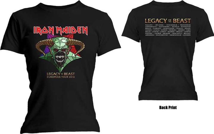 Produktbild Iron Maiden Legacy Of The Beast Tour (Girlie) (L)