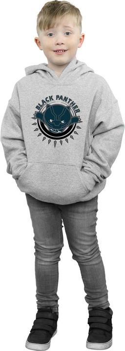 Produktbild Kawaii Black Panther Pounce Kapuzenpullover Jungen (152, 158)