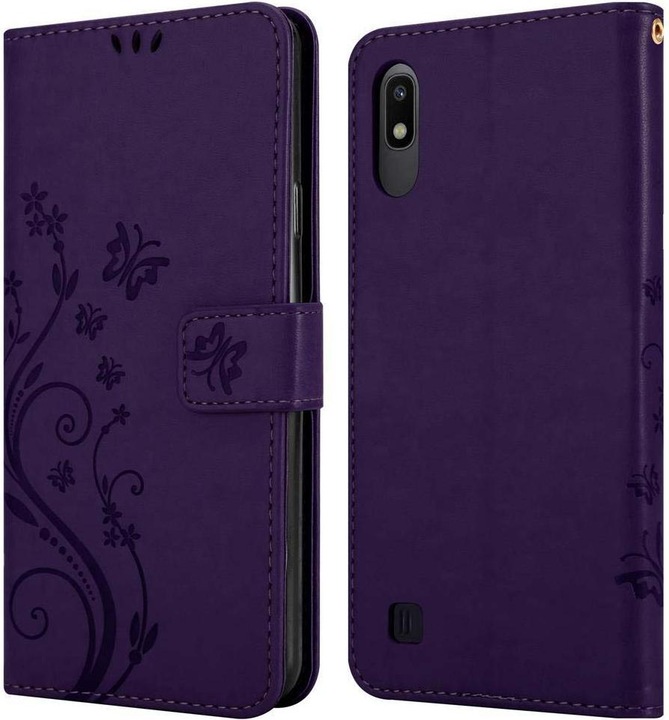 Actual product image Cadorabo Flower Book Cover (Samsung Galaxy A10, Samsung Galaxy M10)