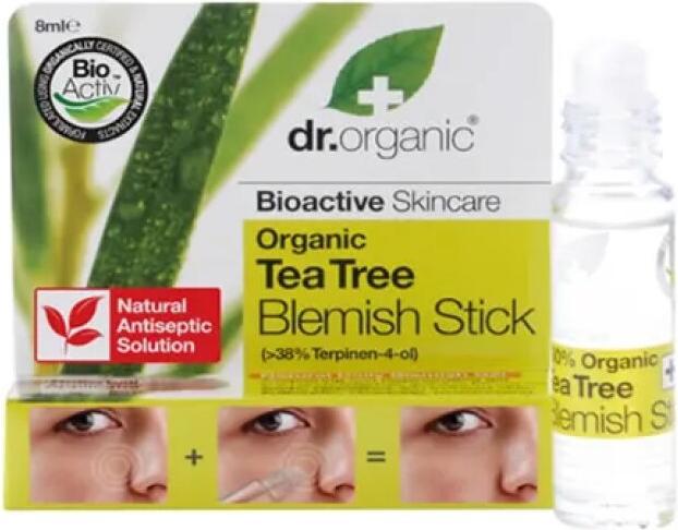 Produktbild Dr. Organic Teebaum Blemish Stick Roll On 8ml (8 ml)