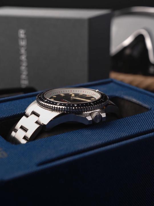 Actual product image Spinnaker SP-5136-11 Croft Pioneer (Rotating bezel left)