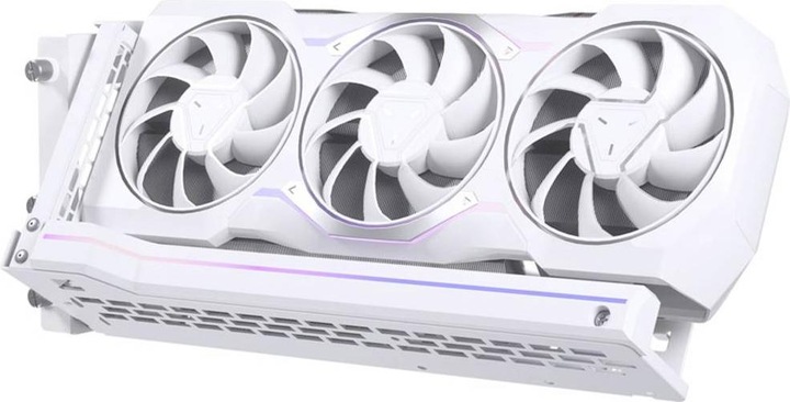 Productafbeelding Phanteks Premium verticale GPU-beugel + PCIe 4.0 x 16 Riser-kabel, DRGB - 220 mm, wit