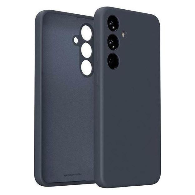 Mercury Silicone Samsung S23 FE S711 granatowy/navy (Samsung Galaxy S23 FE), Smartphonehoes, Blauw