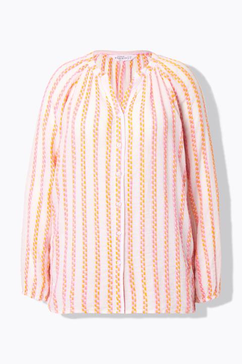 Immagine prodotto Studio Untold Tunica dal taglio oversize con righe operate (54)