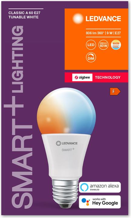 Actual product image Ledvance Smart+ (E27, 9 W, 806 lm, 1 x, F)