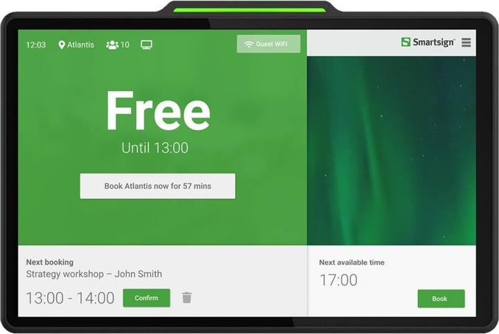 Image du produit Smart Sign Doorsign 10 pouces TD-1060 Slim-B (1280 x 800 pixels, 10.10")