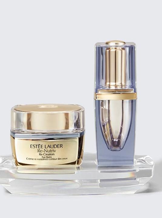 Actual product image Estée Lauder Re-Nutriv - Re-Creation Eye Balm and Night Serum for Eyes (Serum, 15 ml, Day + Night)