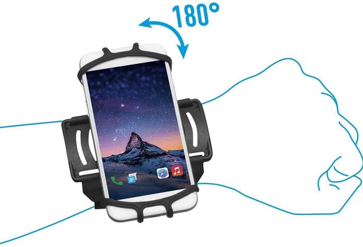 Mobilis Universele polsbevestiging/armband 5-7" HHD