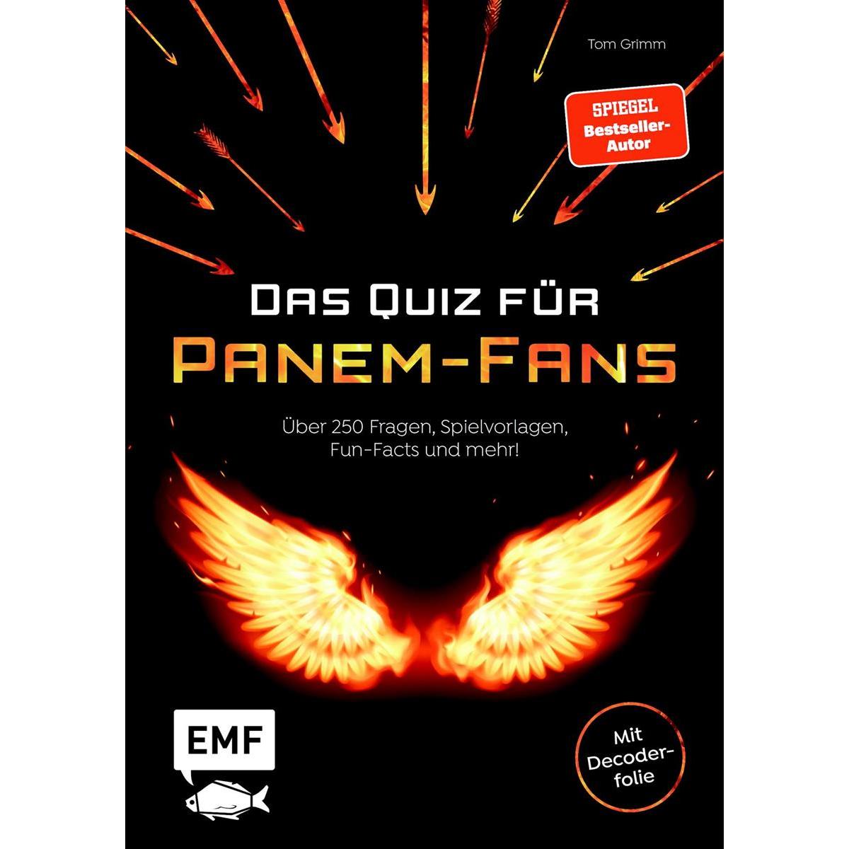 Thumbnail - Das inoffizielle Quiz für Panem-Fans (mit Decoder-Folie), Ratgeber von Tom Grimm