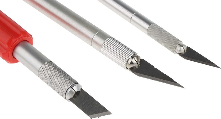 Produktbild Rs Pro Bastelmesser Set mit 10 Klingen (Ersatzklinge)