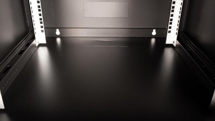 Actual product image Value 19-Zoll Wandgehäuse 6HE 600x600mm schwarz, Bausatz (6 RU, 19 inch rack)