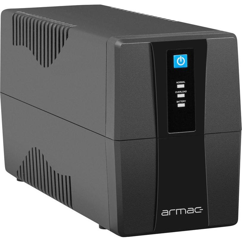 Armac UPS Home Line-Interactive H/650E/LED/V2 650VA 2x 230V PL USB-B LED (650 VA, 390 W, Line-Interaktiv USV), USV
