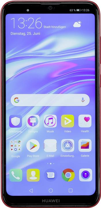 Huawei Y7 2019 coral red (32 GB, Red, 6.26", Hybrid Dual SIM, 4G)