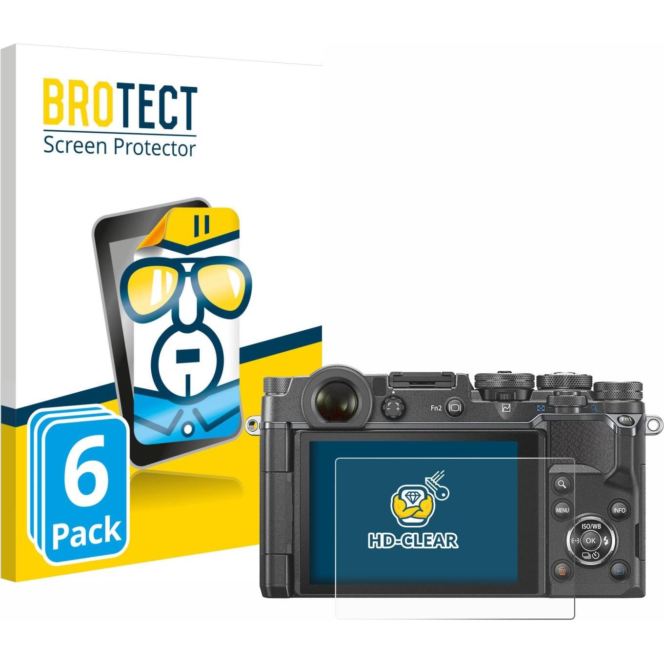 BROTECT Pellicola Trasparente (Pellicola protettiva), Custodia fotocamera, Trasparente