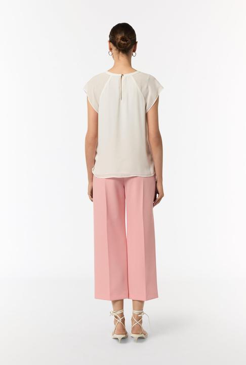 Actual product image Comma Bluse Chiffon-Bluse mit Kappärmeln (34)