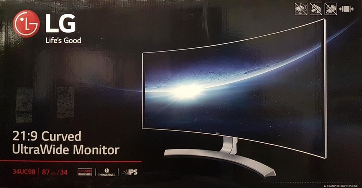 Produktbild LG 34uc98-W (3440 x 1440 Pixel, 34")