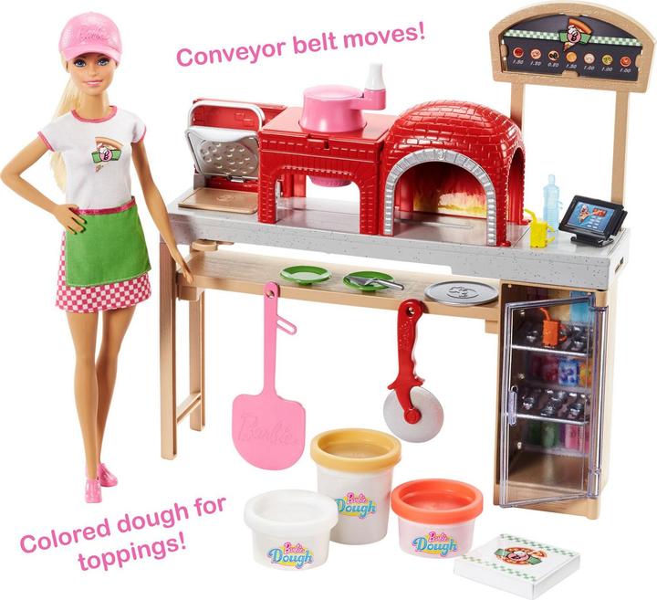 Immagine prodotto Barbie Set da gioco Pizza Baker con pasta di argilla