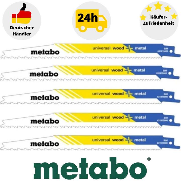 Produktbild Metabo Säbelsägeblätter200
