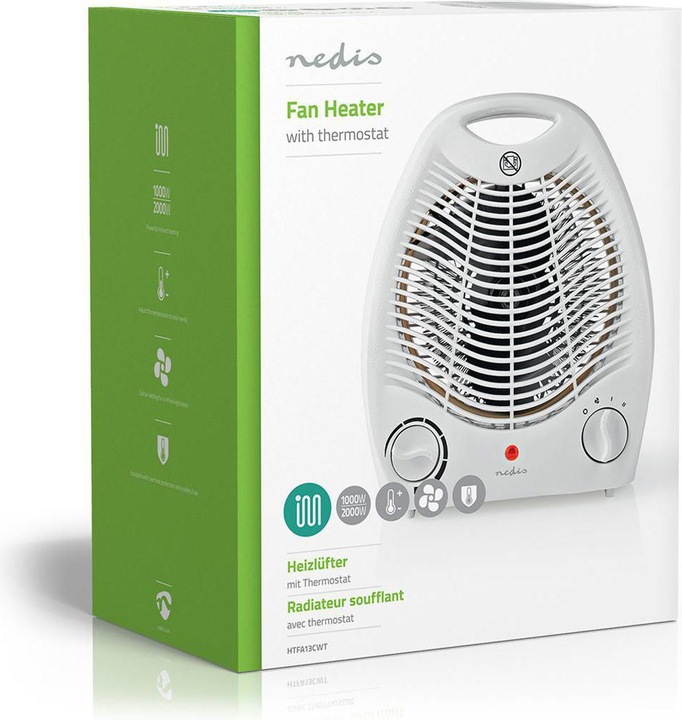 Immagine prodotto Nedis ventola di calore da 2000W (2000 W)