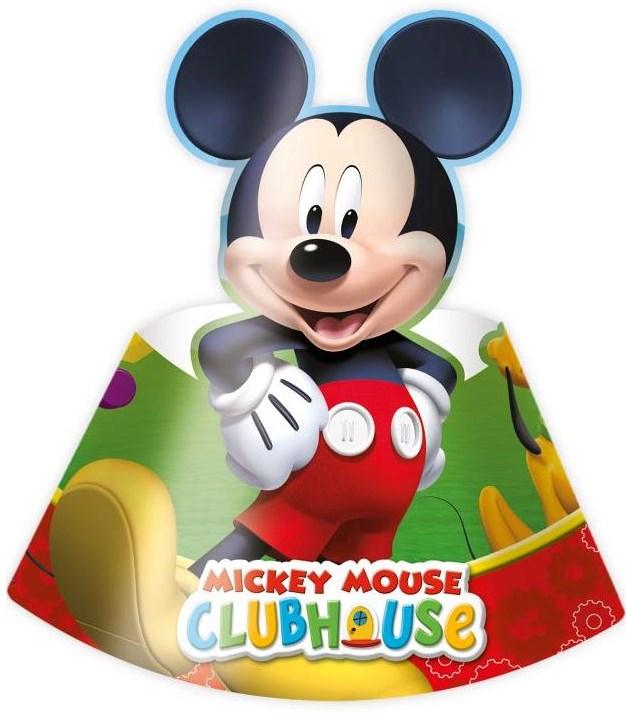 Mickey Mouse Cappello di Topolino (6 pz.)