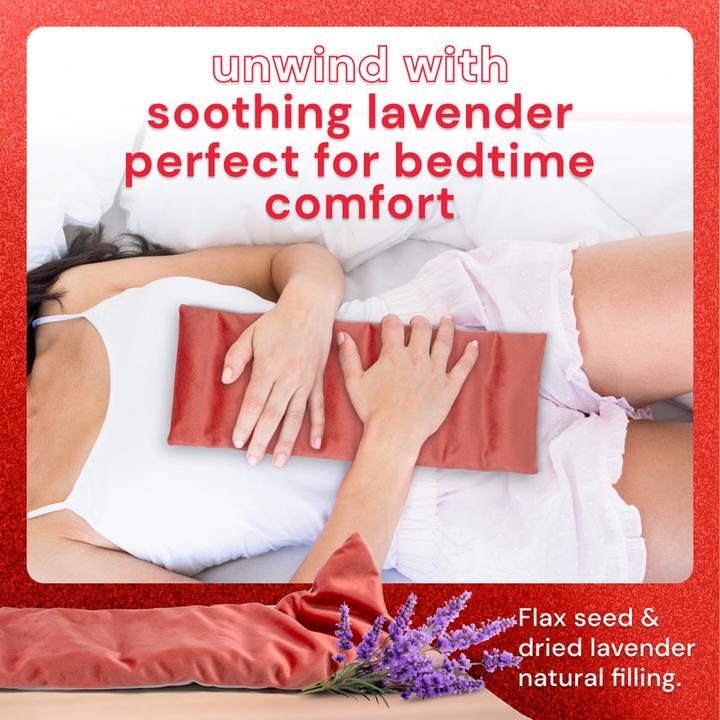 Actual product image Bodyotics Comfycuddle – Heating and Cooling Pad – Linseed – Lavender (M)