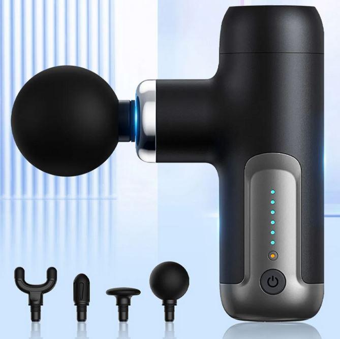 Image du produit PhoneLook Mini Massage Gun BLD-307 6 niveaux de vibration & 4 embouts inclus (6 Marches)