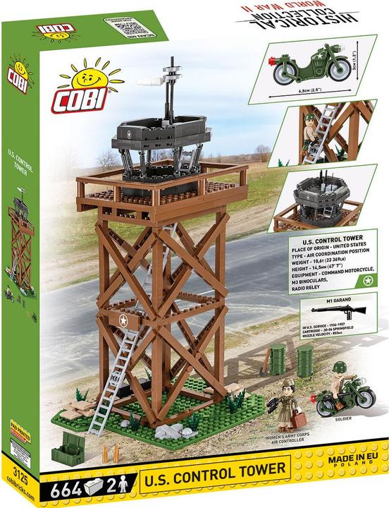 Actual product image Cobi U.S. Control Tower