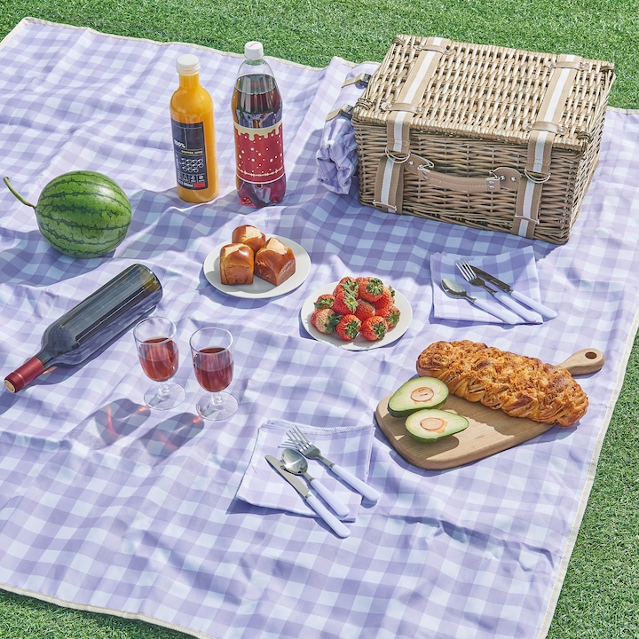 Actual product image Casa.Pro Picknickkorb Bisceglie für 2 Personen Komplettset