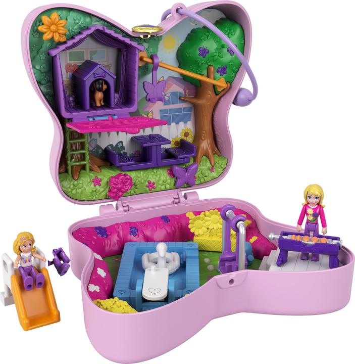 Produktbild Polly Pocket Big Pocket - Schmetterlingsgarten kompakt