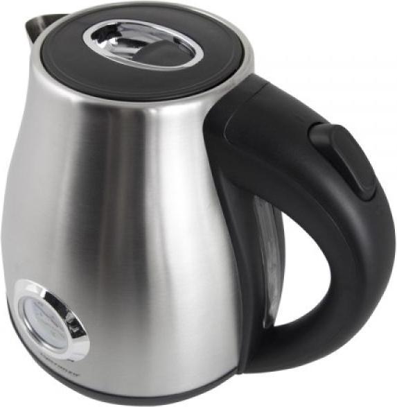 Productafbeelding Esperanza EKK029 Elektrische waterkoker met thermometer 1.7 L 2200 W Inox (1.70 l)