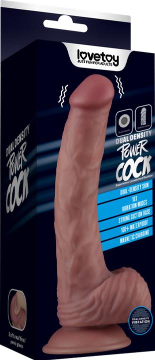 Image du produit Lovetoy Power Cock 23 cm Vibrating Dual Density