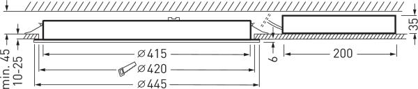 Produktbild Trilux LED-Downlight (3900 lm)