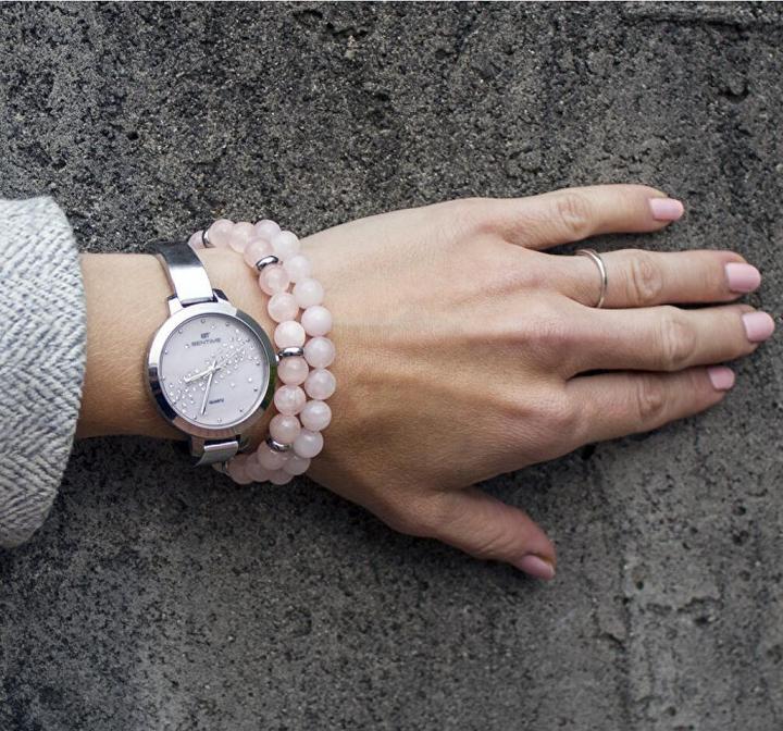Immagine prodotto Beneto Bracciale di perline con rosetta MINK81 / 17