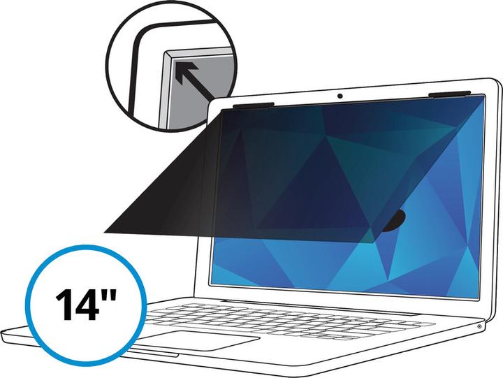 Actual product image 3M TF140W9B (14", 16:9)