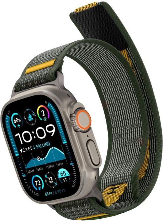 Produktbild Spigen Athlex Air Strap für Apple Watch 44 / 45 / 46 / 49 mm - Grün (Nylon)