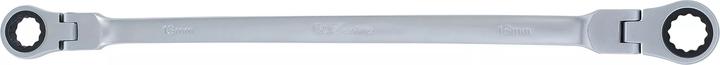 Actual product image BGS Double Swivel Head Ratchet Wrench | 16 x 18 mm (16 mm, 18 mm)