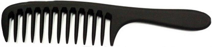 Actual product image Herba Carbon handle comb