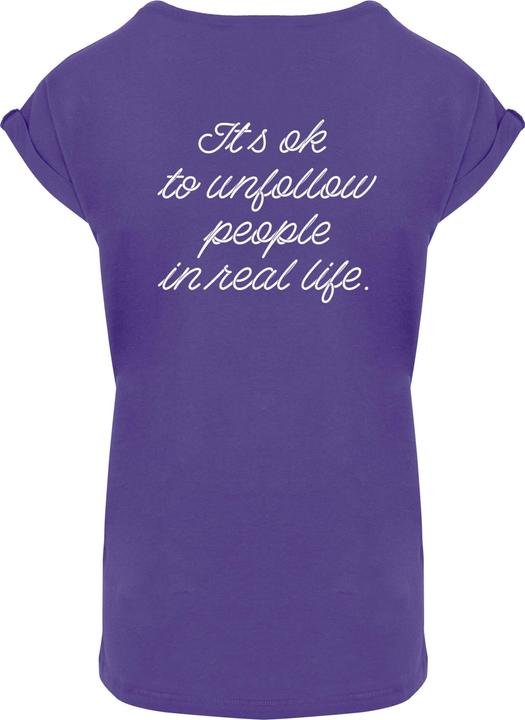 Actual product image Merchcode Ladies Heartbreak X Extended Shoulder Tee - 111573 (M)