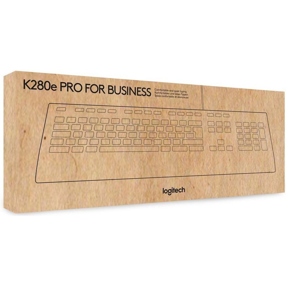 Thumbnail - Logitech K280E (DE, Kabelgebunden), Tastatur, Weiss