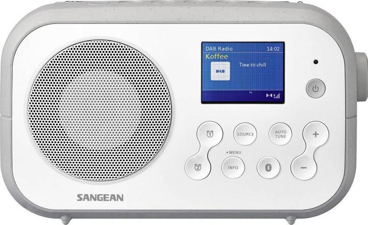 Image du produit Sangean DPR-42BT BLANC-GRIS (DAB+ DAB, FM, Bluetooth)