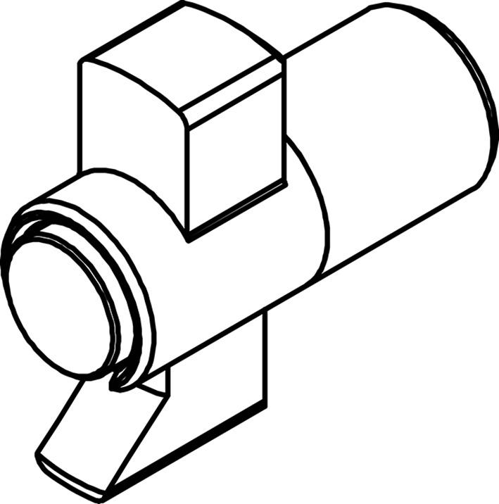 Produktbild Kaba Kupplung standard Drehknopfzylinder Modular (Drehknopfzylinder)