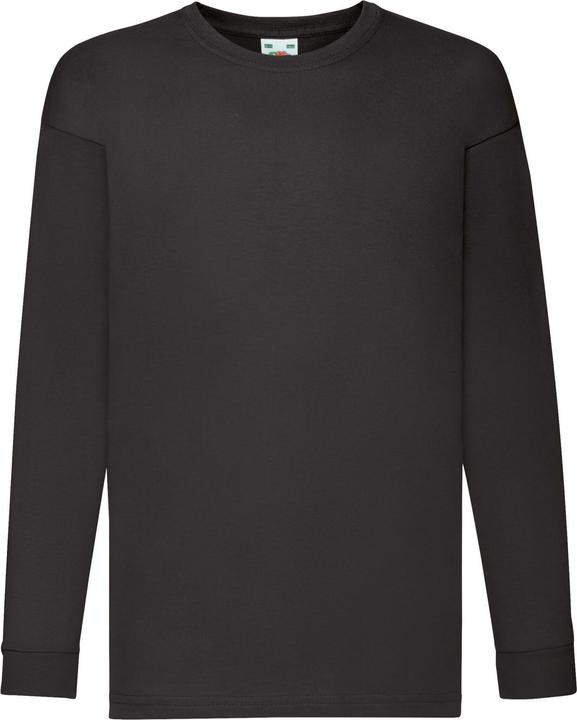 Actual product image Fruit of the Loom Childrens/Kids Value Long-Sleeved T-Shirt (164, 170)