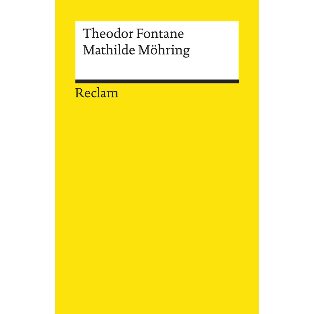 Mathilde Möhring, Belletristik von Theodor Fontane