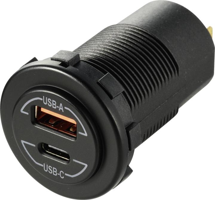 Image du produit Voltcraft Power-Delivery Prise USB à encastrer pour voiture 60W