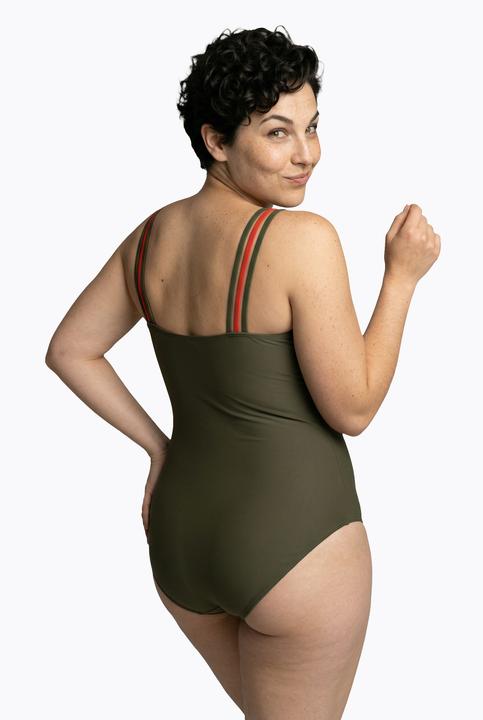 Produktbild Ulla Popken Badeanzug, Boho-Muster, Softcups, recycelt (48)