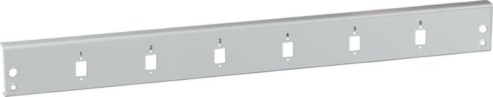 Produktbild EFB Elektronik Frontblende 6 x SC Simplex/E2000® Simplex/MTRJ/LC Duplex, grau