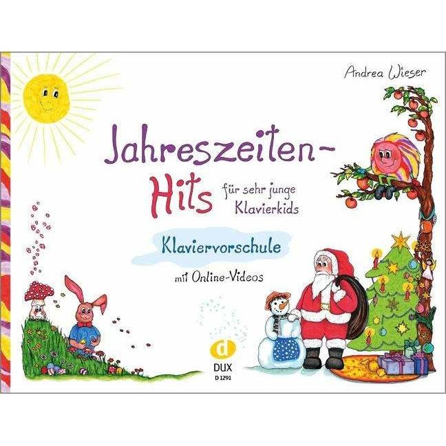 Jahreszeiten-Hits für sehr junge Klavierkids, Sachbücher von Andrea Wieser