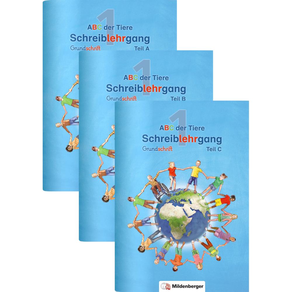 Thumbnail - ABC der Tiere 1 - Schreiblehrgang Grundschrift, Teil A, B und C · Neubearbeitung, Schulbücher von Klaus Kuhn, Kerstin Mr...
