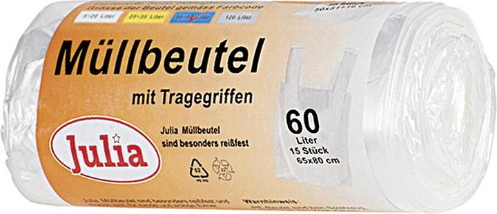 Julia Müllbeutel (15 x, 60 l)